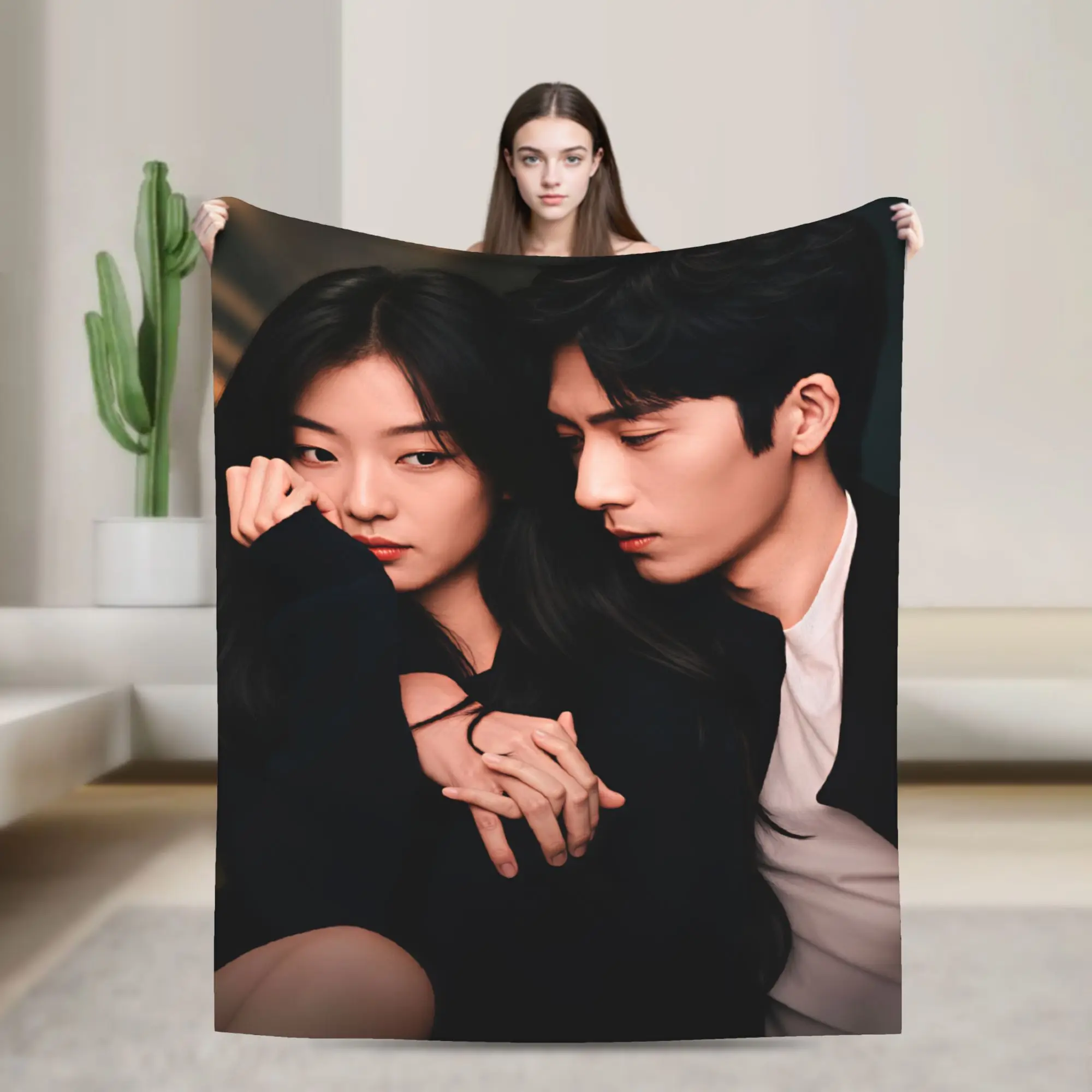 The Early Spring Warm Soft Blanket C Drama Girls Boys Plush Throw Blanket Funny Living Room Flannel Bedspread Sofa Bed Cover