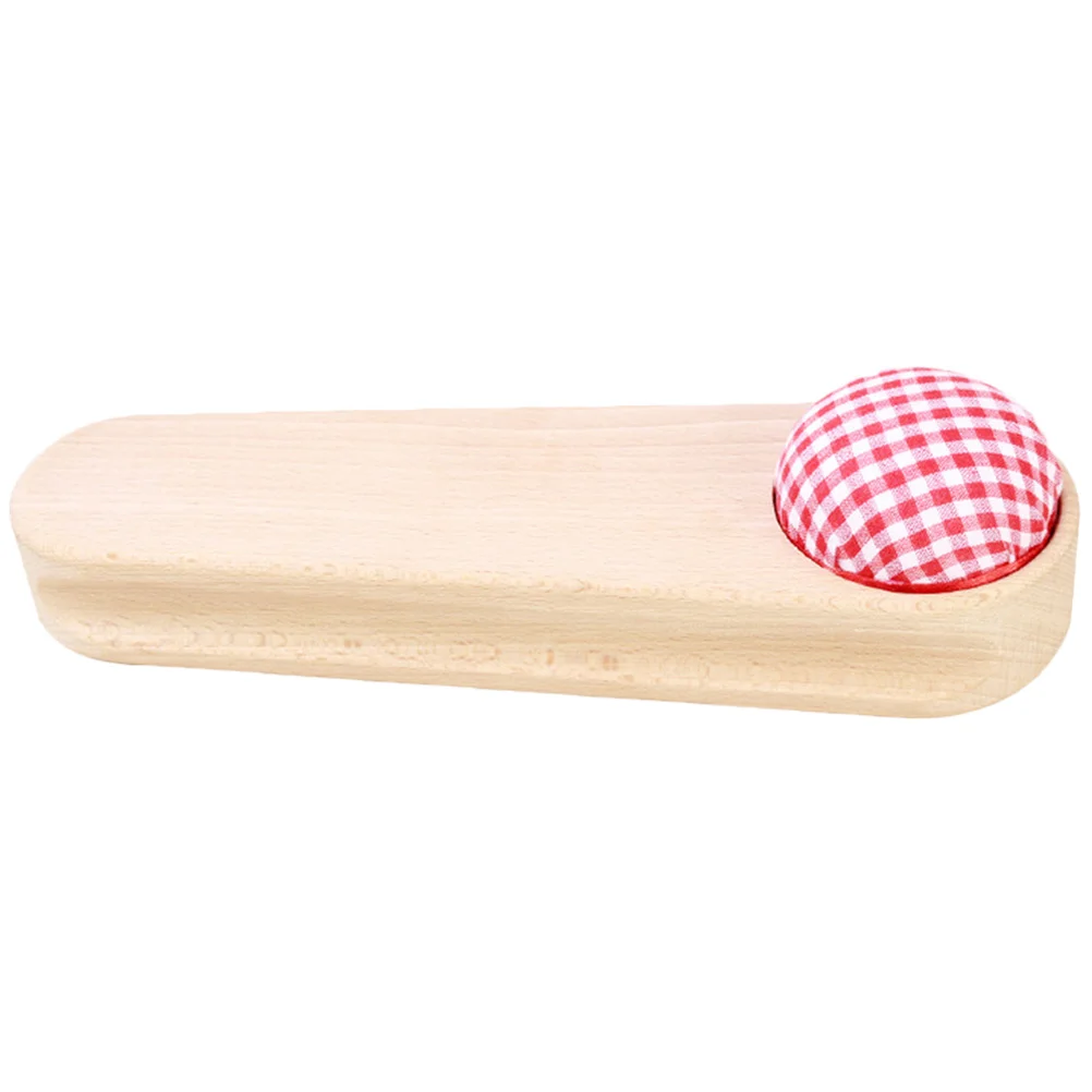 Clapet de tailleur, outil de pressage de Quilting de couture en bois, clapet d'aplatissement de couture robuste avec coussin d'épingle, couture domestique