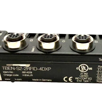 2026 New Original Turck TBEN-S2-2RFID-4DXP Multiprotocol RFID I/O Module 2RFID+4DXP Industrial Ethernet Fieldbus Control Module