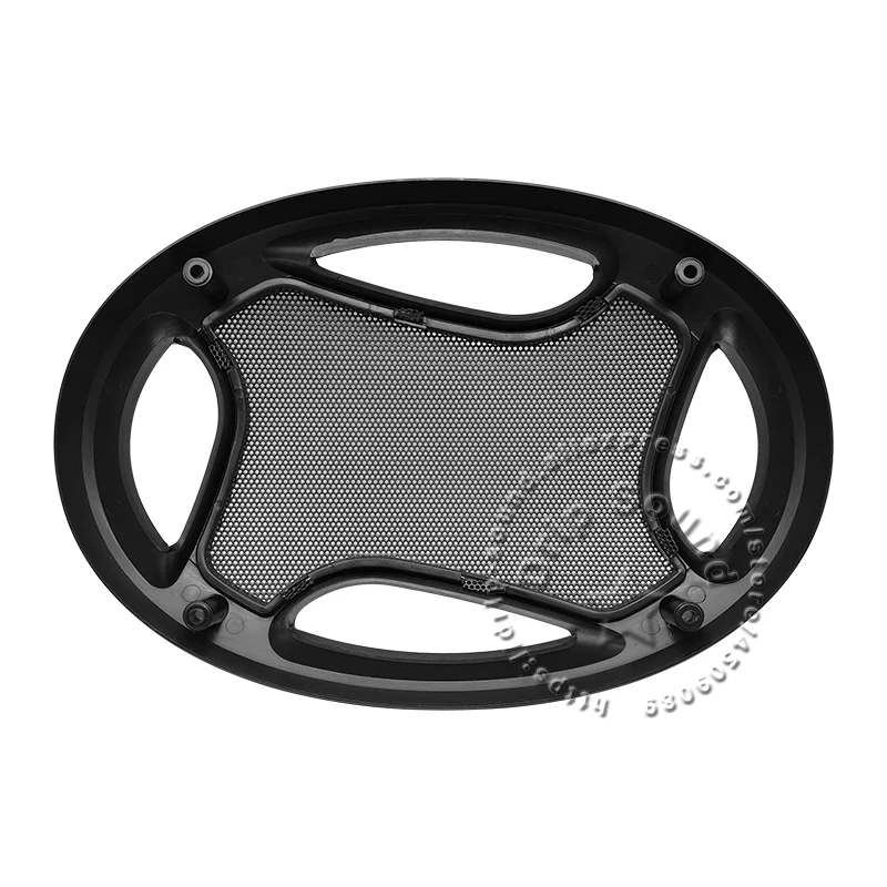 ل 6 "x 9" 6x9 بوصة مكبر صوت للسيارة تحويل صافي غطاء الزخرفية دائرة شبكة معدنية مصبغة حماية # 6