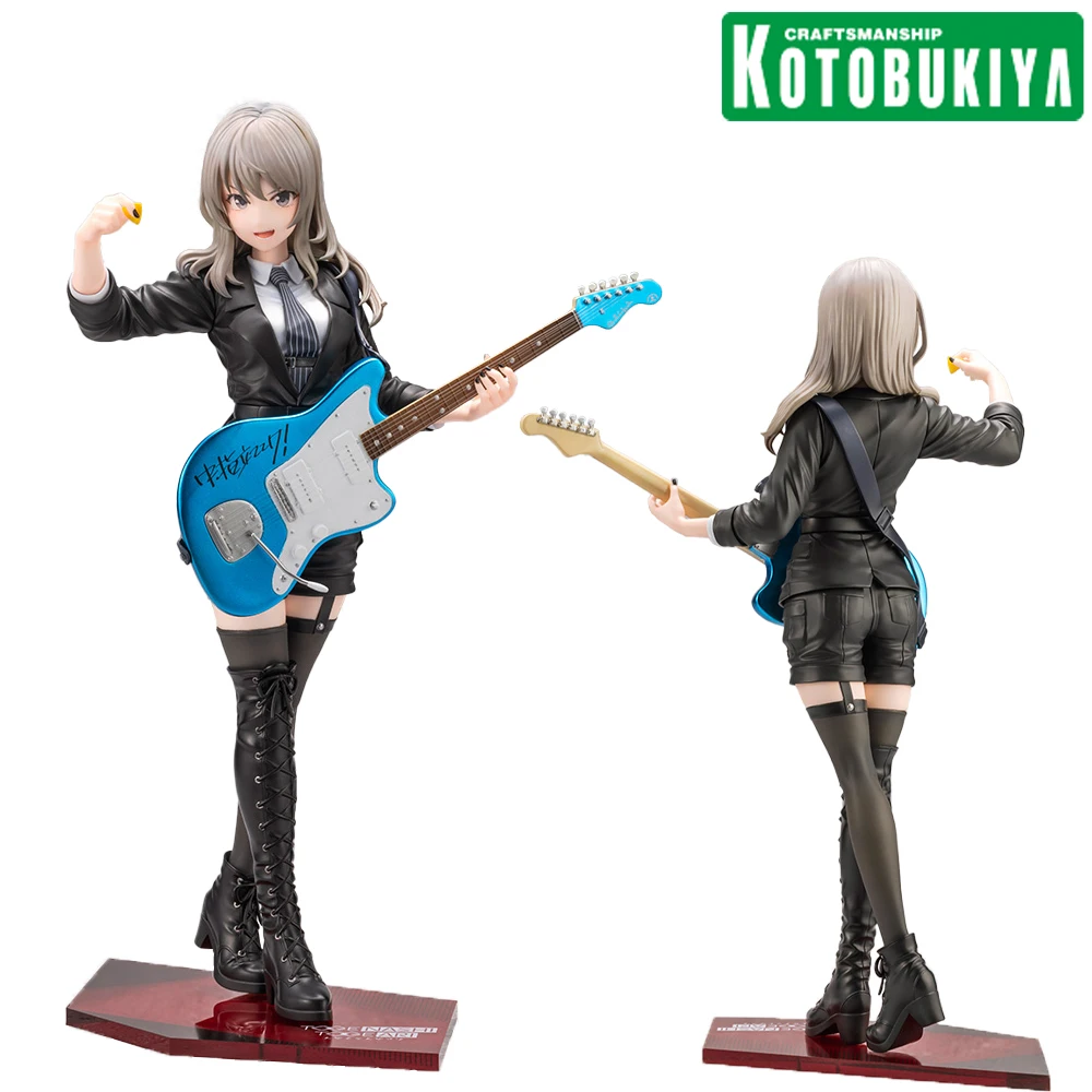 

In Stock Original Kotobukiya Girls Band Cry Kawaragi Momoka Anime Figure Action Figure Garage Kit Model Decoration Collection