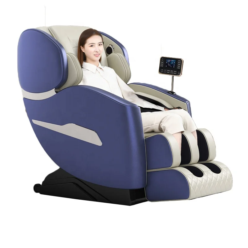 3D SL Track Full Body SPA Electronic Music Massage Office Chair Pedicure Spa Massage Chair