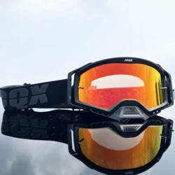 Ioqx neuesten Stil blau hochwertige Modedesign Motorrad brille Motocross Brille heiß verkaufen Schnee brille zum Verkauf