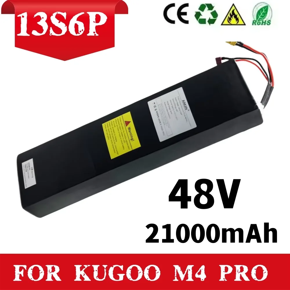 

NEW for Kugoo Kirin M4 Pro, Kugoo M4/ M4 Pro Original 48V 21AH 13S6P Electric Scooter with Powerful 18650 Lithium Battery