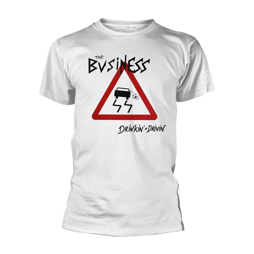 DRINKIN DRIVIN WHITE by BUSINESS THE T Shirt quality official merch