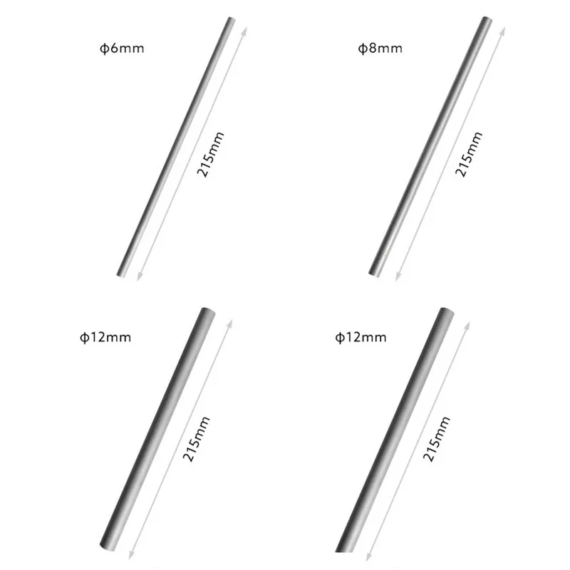 Pure Titanium Straw Reusable Metal Drinking Straw Portable Lightweight Eco Friendly Cutlery For Outdoor Camping Travel Picnic Hi