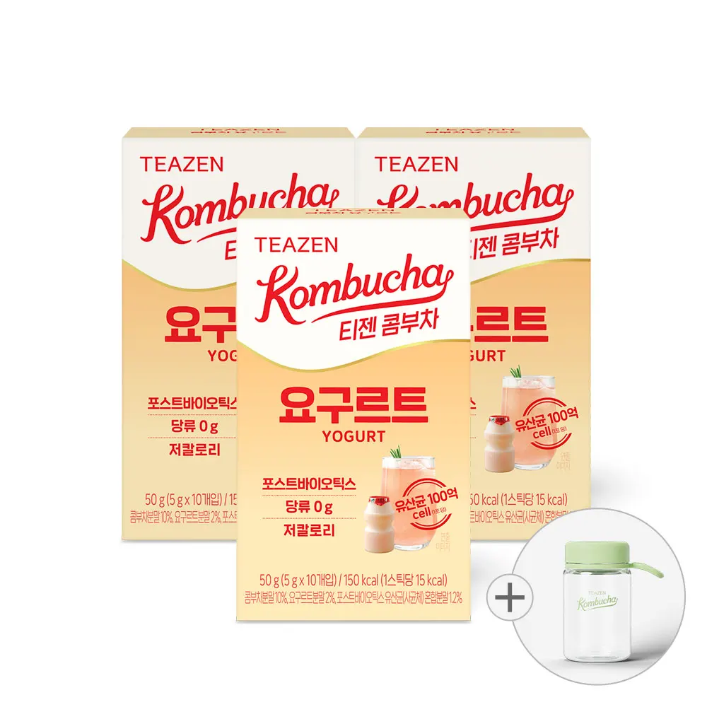 Tizen Kom Buchar yogurt 10 stick X3 box (with a boat)