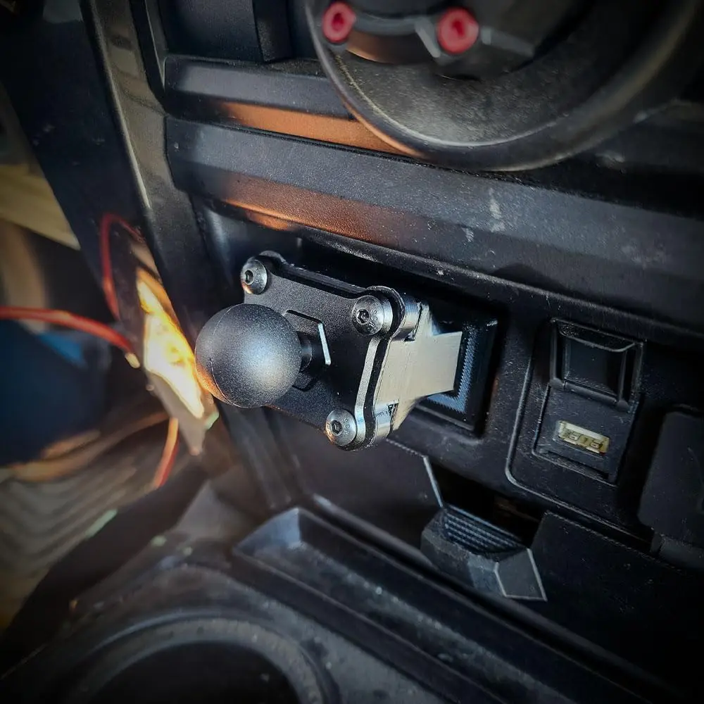 Universal Dashboard Phone Mount Kit for 5th Gen 4Runners, Compatible with RAM Ball and Wireless Chargers