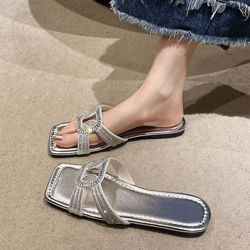 

Женские туфли на плоской подошве, дышащие удобные и модные однотонные простые тапочки, весна-лето