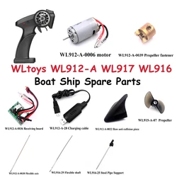 WLtoys WL912-A WL917 WL916 zdalnie sterowana łódka RC statek części zamienne silnika pokładzie odbiorczym elastyczny łuk osi unikanie kolizji osi elastycznej osi