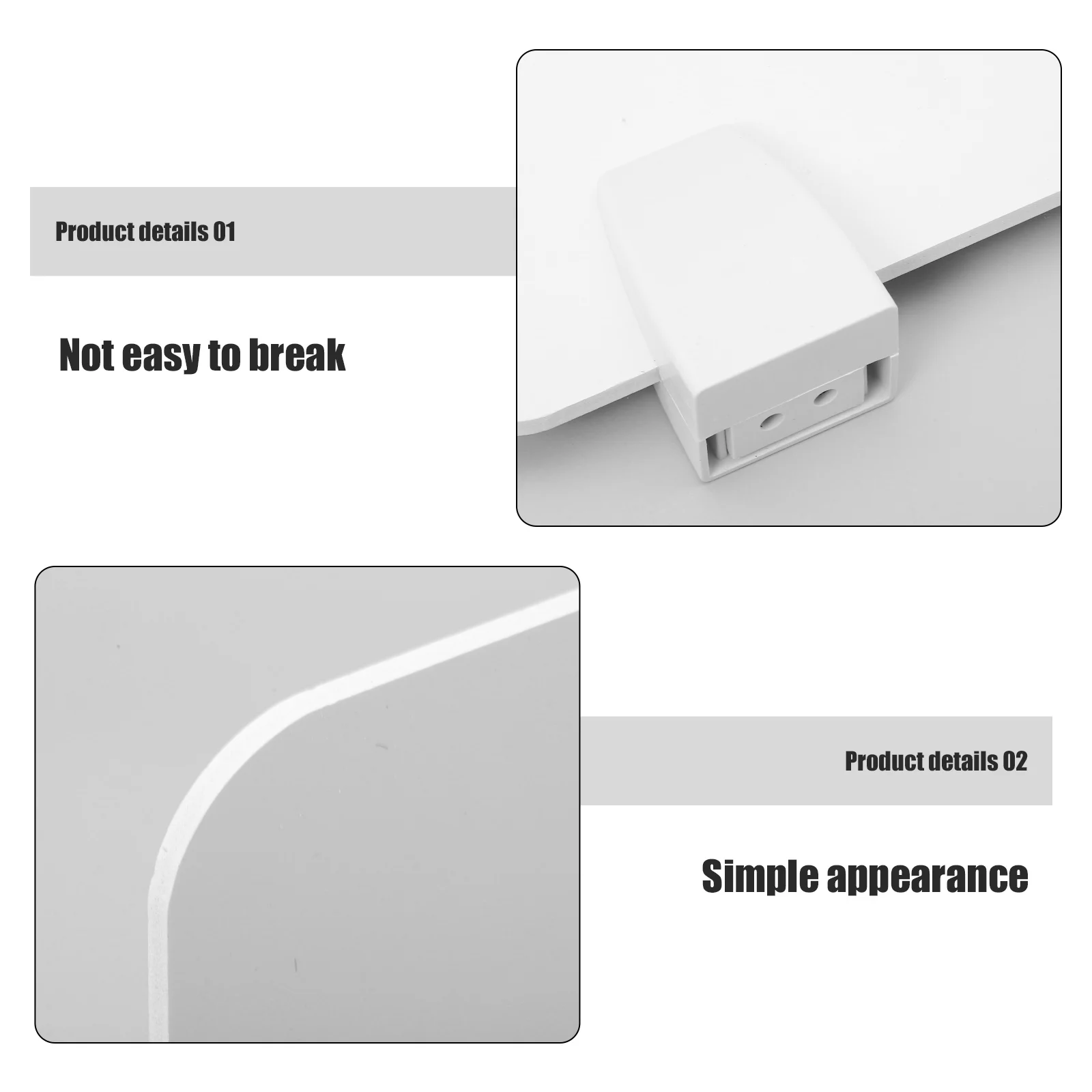 

1 Set Desk Divider Board Easy Install Sneeze Guard Barrier Classroom Office Students Privacy Panel Protective Shield Countertop