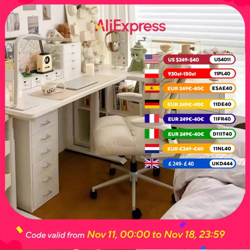 

Adjustable Reclining Office Chair Backrest Rotating Designer Computer Chair Ergonomic Vanity Bureaustoel Cute Furniture Home