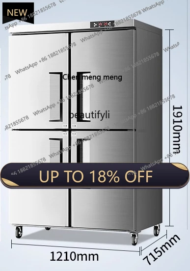 

Z189 a01 Embedded Commercial Refrigerated Freezer Fresh-keeping Cabinet Kitchen Upright Freezer