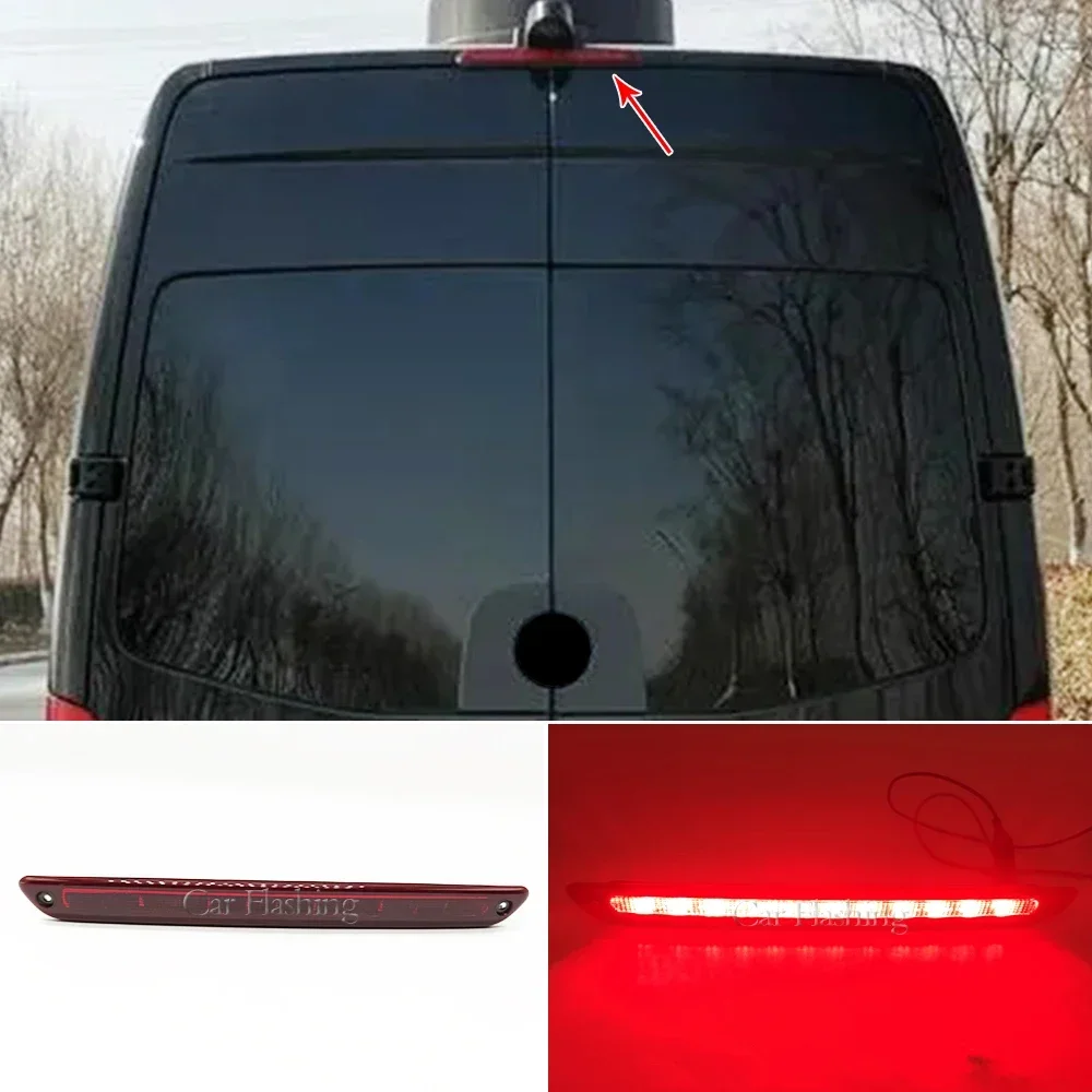 New！ CSCSNL For Mercedes Benz Sprinter 906 2006-2019 Led Lights Rear 3rd Brake Light High Mount Third Stop Signal Lamp