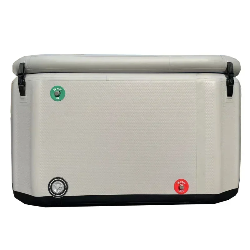 

Free-Standing Inflatable Adult Bath Tub Blow up Bathtub with Foldable Portable Feature And Hand Pump Drop Stitch PVC