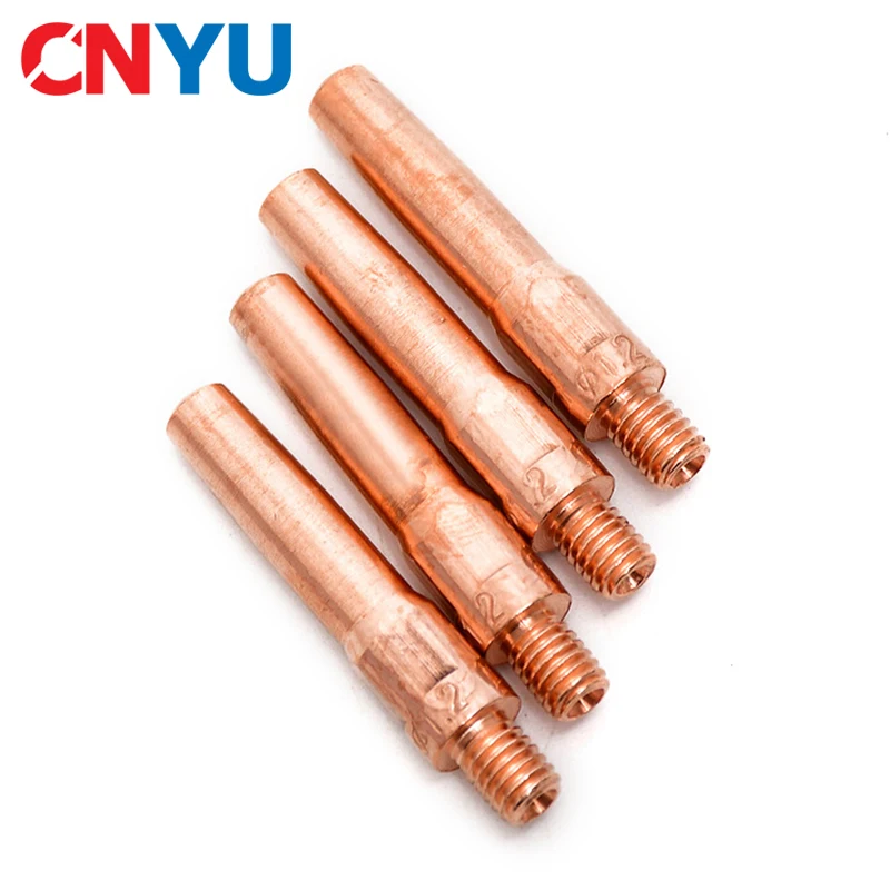 

2/5/10 Tip Gas Nozzle 8.8*40/45mm Welding Torch Contact Tip Gas Nozzle 0.8/1.0/1.2/1.4/1.6mm