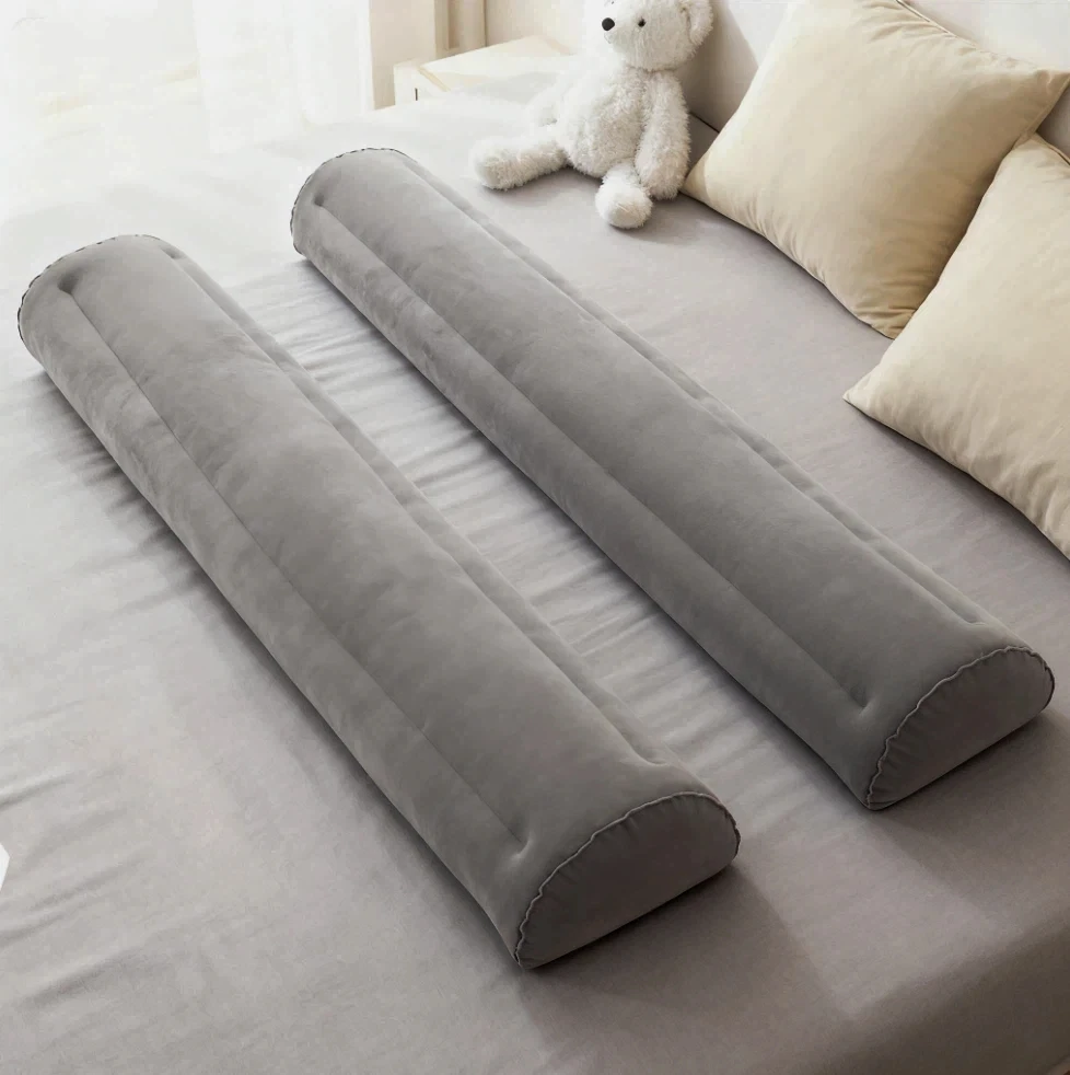 Rail de lit de voyage 1/2, Rail de lit de voyage pliable gonflable, garde-corps de lit gonflable Portable, adapté au pliable, simple et double