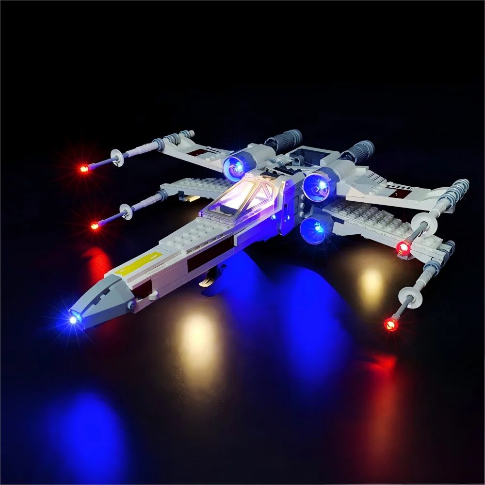 

LYBMTWF LED Lighting Kit Compatible with Lego 75301 Luke Skywalker X-wing fighter Model (NOT Include The Model Bricks)