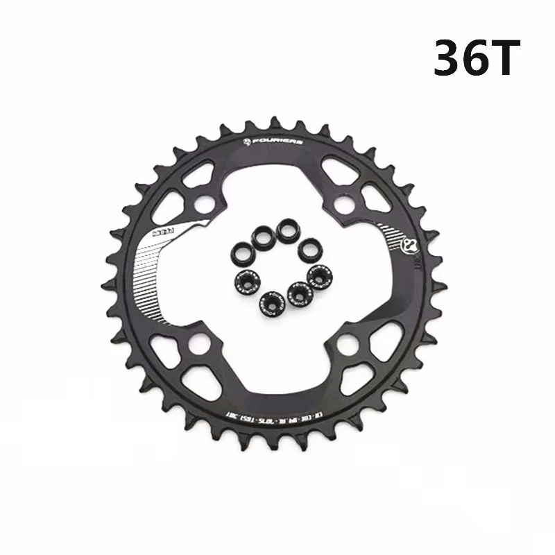 

FOURIERS CR-CBE-94 Велосипедная звездочка MTB 94 BCD Круглая шатунная система для горного велосипеда Звездочка 36T 38T