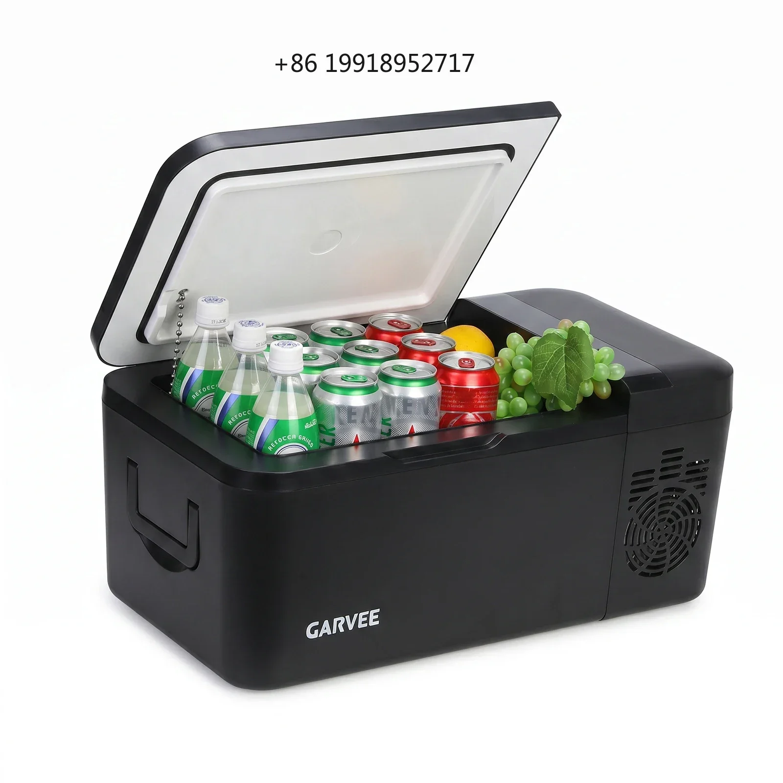 [Compressor Type] Car Refrigerator, Portable Fridge, 15L/20L, Dual‑Cooling (Freeze and Chill), Compact Size