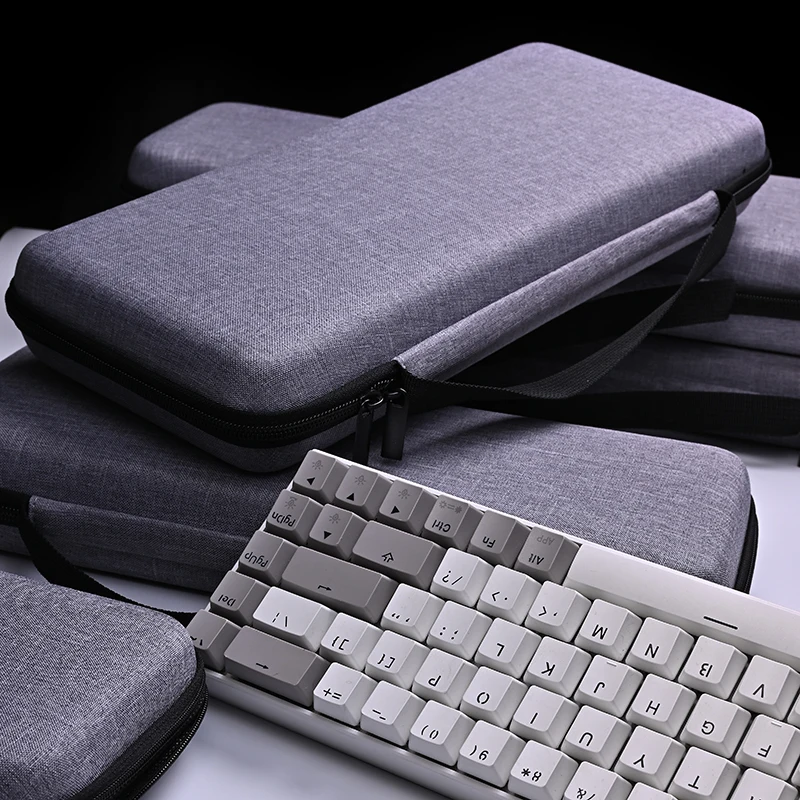Keebox Mechanical Keyboard Portable Storage Dustproof Waterproof Case 5mm Thickness Case For Mchose Wooting Azoth