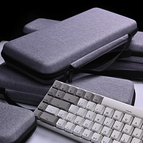 Imagen 2 del producto Keebox-funda impermeable para teclado mecánico, almacenamiento portátil, a prueba de polvo, 5mm de espesor, para Mchose Wooting Azoth