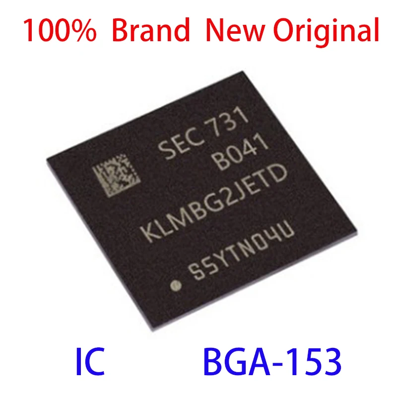 

KLMBG2JETD-B041 KL KLMBG KLMBG2JE KLMBG2JETD KLMBG2JETD-B 100% Brand New Original IC BGA-153