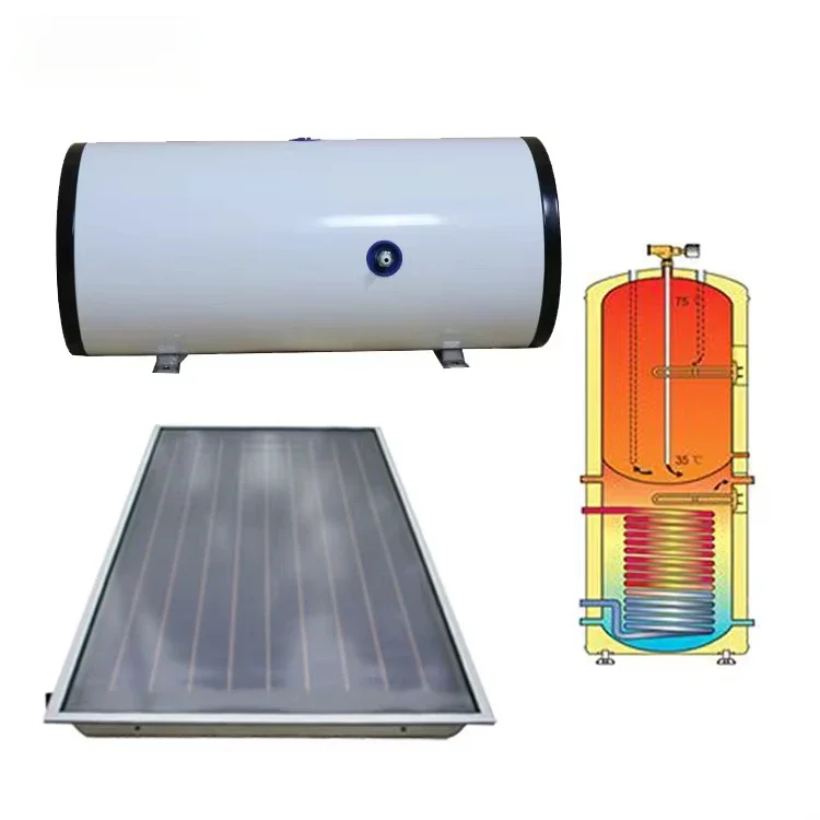 Kamal Direct Pasivo Thermosiphon Calentador de Agua Solar Precio 300l Tanque de Agua Caliente