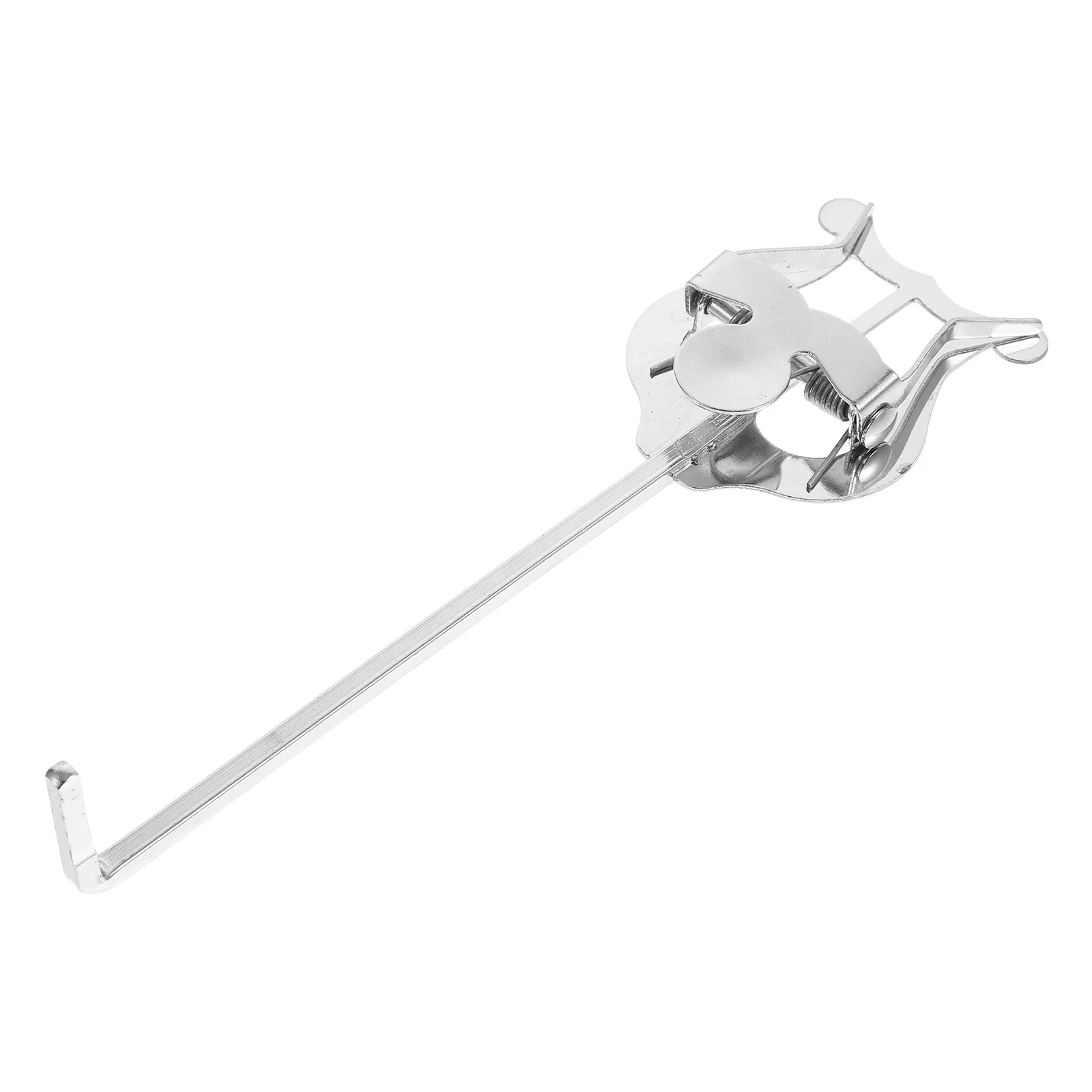 

French Horn Music Clip Practical Sheet Music Rack Holder Durable Iron Lightweight Portable Musical Accessory Instrument