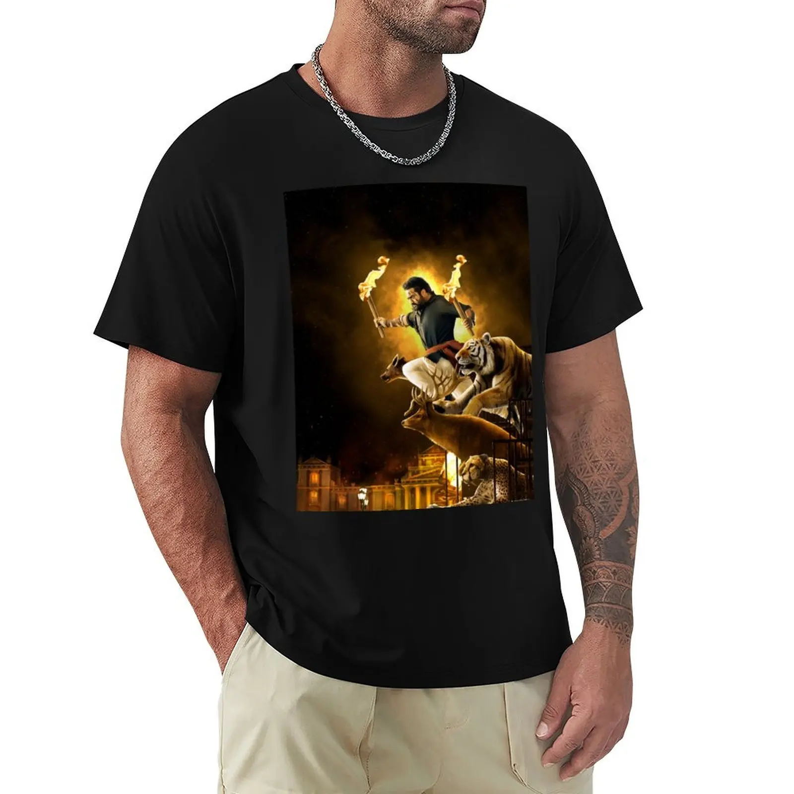 Camiseta RRR NTR informal que combina con todo, camiseta de manga corta