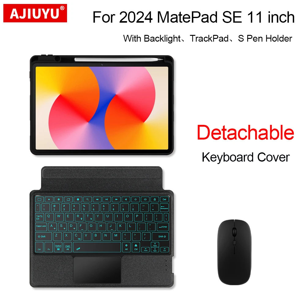 Magic Backlight Keyboard With TrackPad For 2024 HUAWEI MatePad SE 11