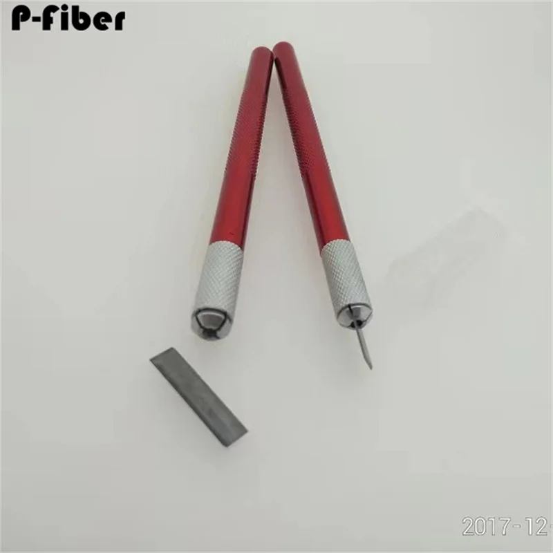 blade Changeable double blade tungsten steel fiber cutting pen Changeable blade single blade ruby fiber cutting pen