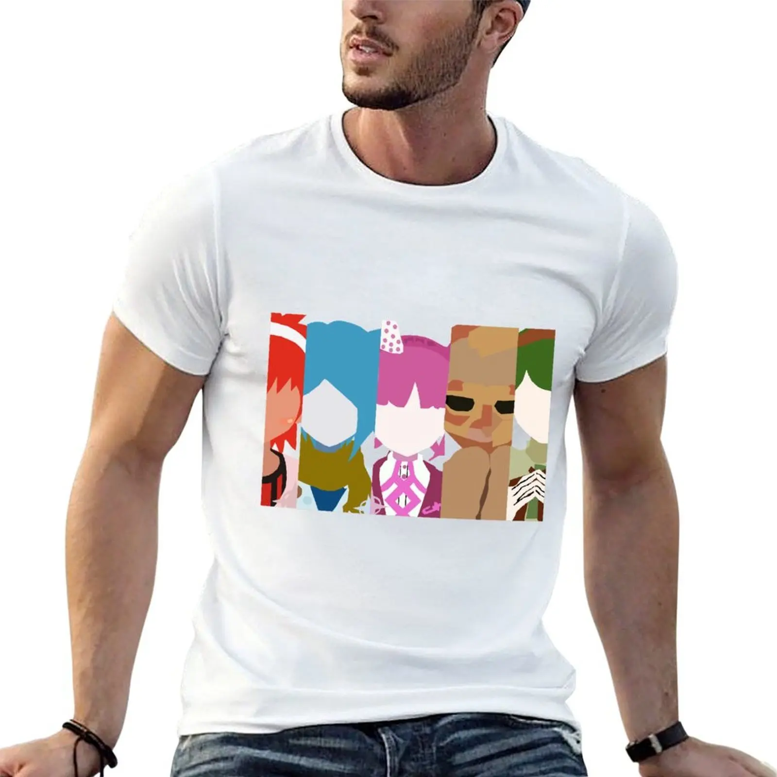 Danganronpa Ultra Despair Girls - T-shirt Warriors Of Hope, grande taille, décontracté et ample