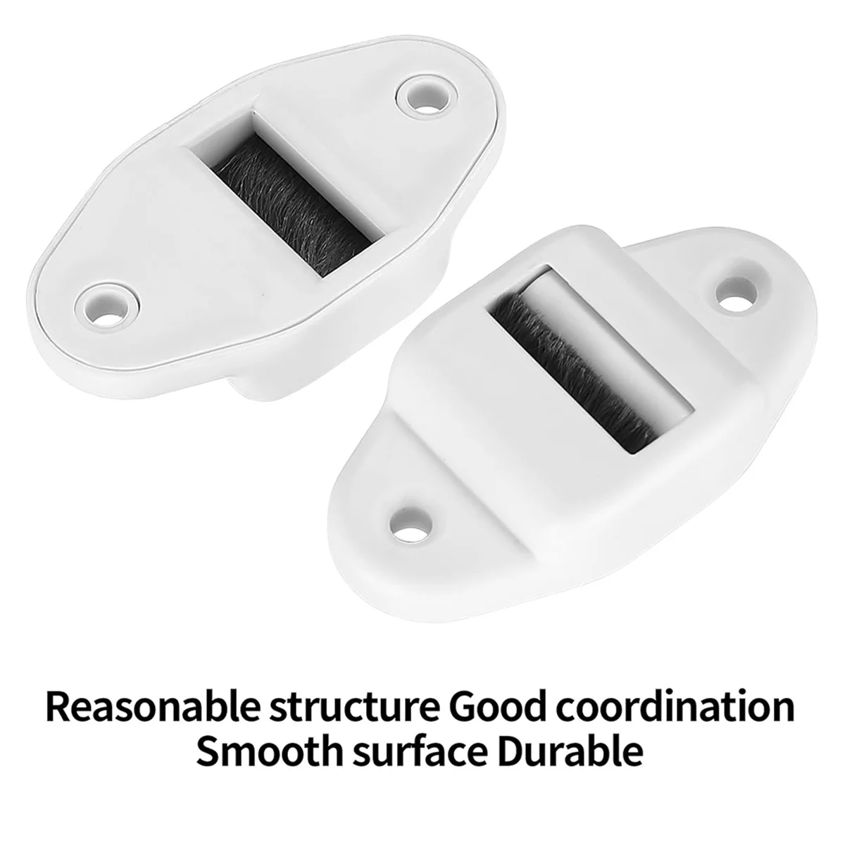 حزمة دليل الحزام مكونة من 8 حزام دليل مصراع الأسطوانة دليل الحزام مع الأسطوانة والفرشاة دليل الحزام الأعمى (لف ما يصل إلى 23 مم عرض الحزام #4