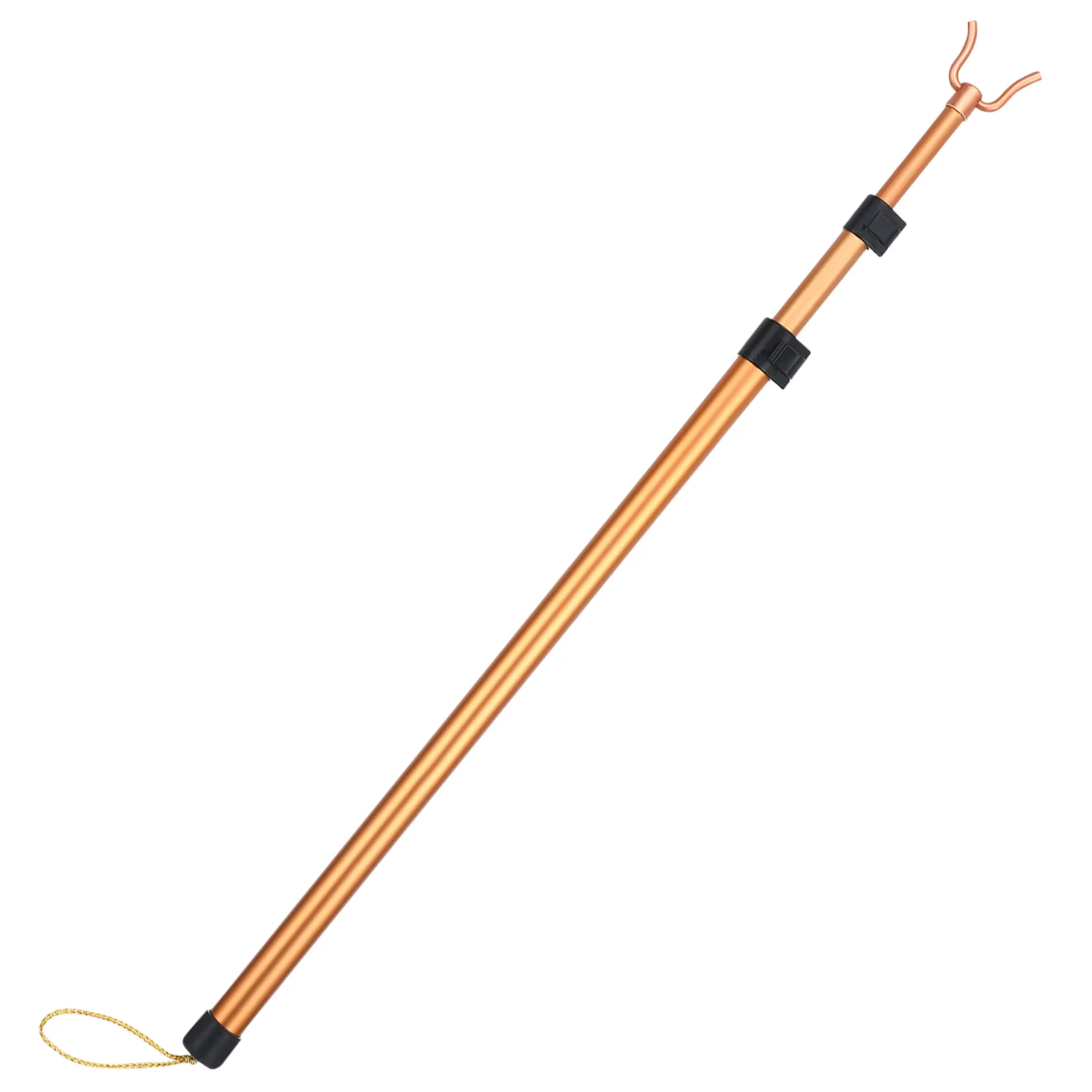 

1Pcs Retractable Clothes Rod Strong Alloy Material Extendable Clothes Drying Pole for Home Use Simple Lightweight Clothing