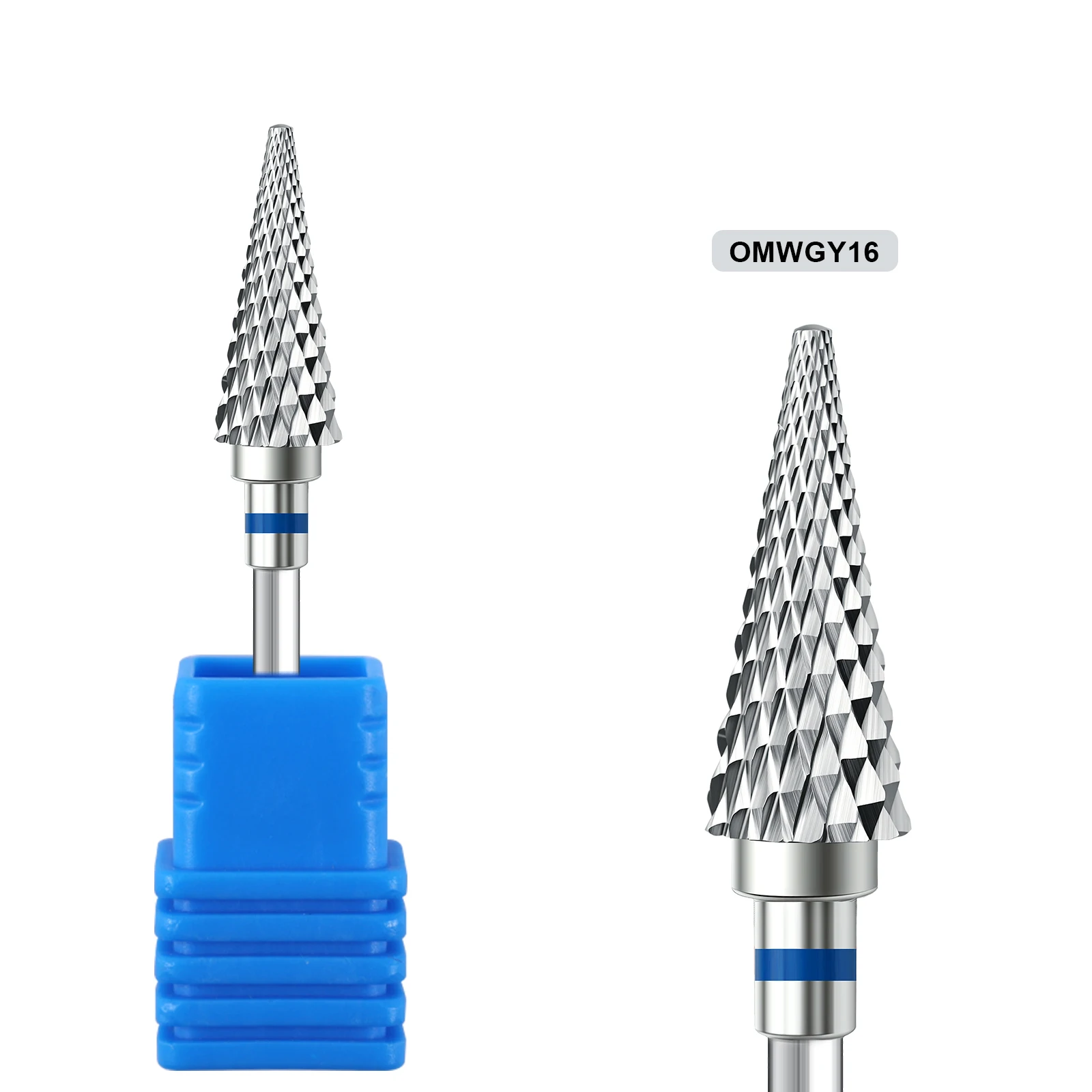 1pcs Wolfraam Staal Nail Cuticle Boren Carbide Draaien Elektrische Keramische Frees Voor Manicure Gel Polish Remover