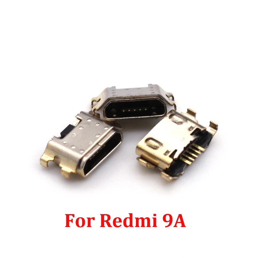 10pcs Charger Type C Micro Mini USB Charging Port Dock Connector Socket For Xiaomi Redmi 9 9A 9C 9T 9Pro 10 10X 10Pro 10XPro