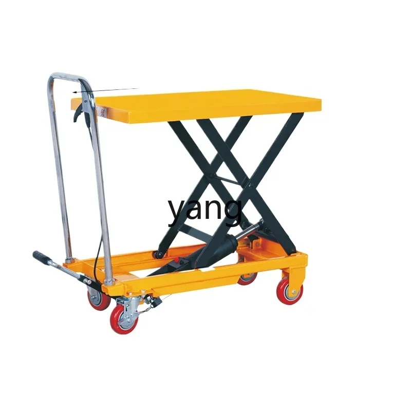 L'm Manual fixed platform truck Hydraulic lift Mold truck Factory direct sales