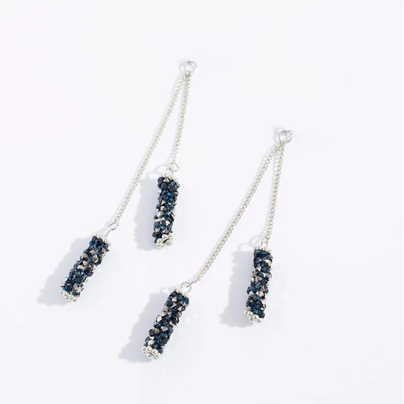 Engood 60 قطعة زر حجر الراين DIY بها بنفسك مجوهرات القرط الخياطة تقليم والزينة الحرفية قلادة المعلقات الشعر الديكور