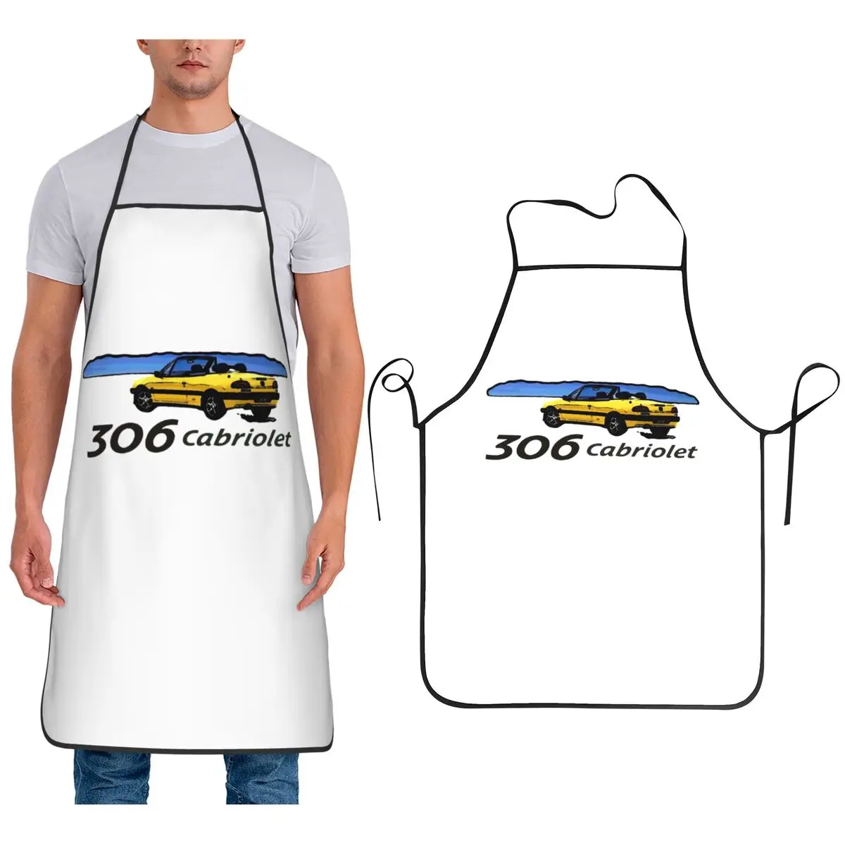 

Фартуки Peugeot 306, фартуки для шеф-повара, кулинарии, кухни, водонепроницаемый нагрудник, кухонный сарафан для чистки для женщин и мужчин, садоводства