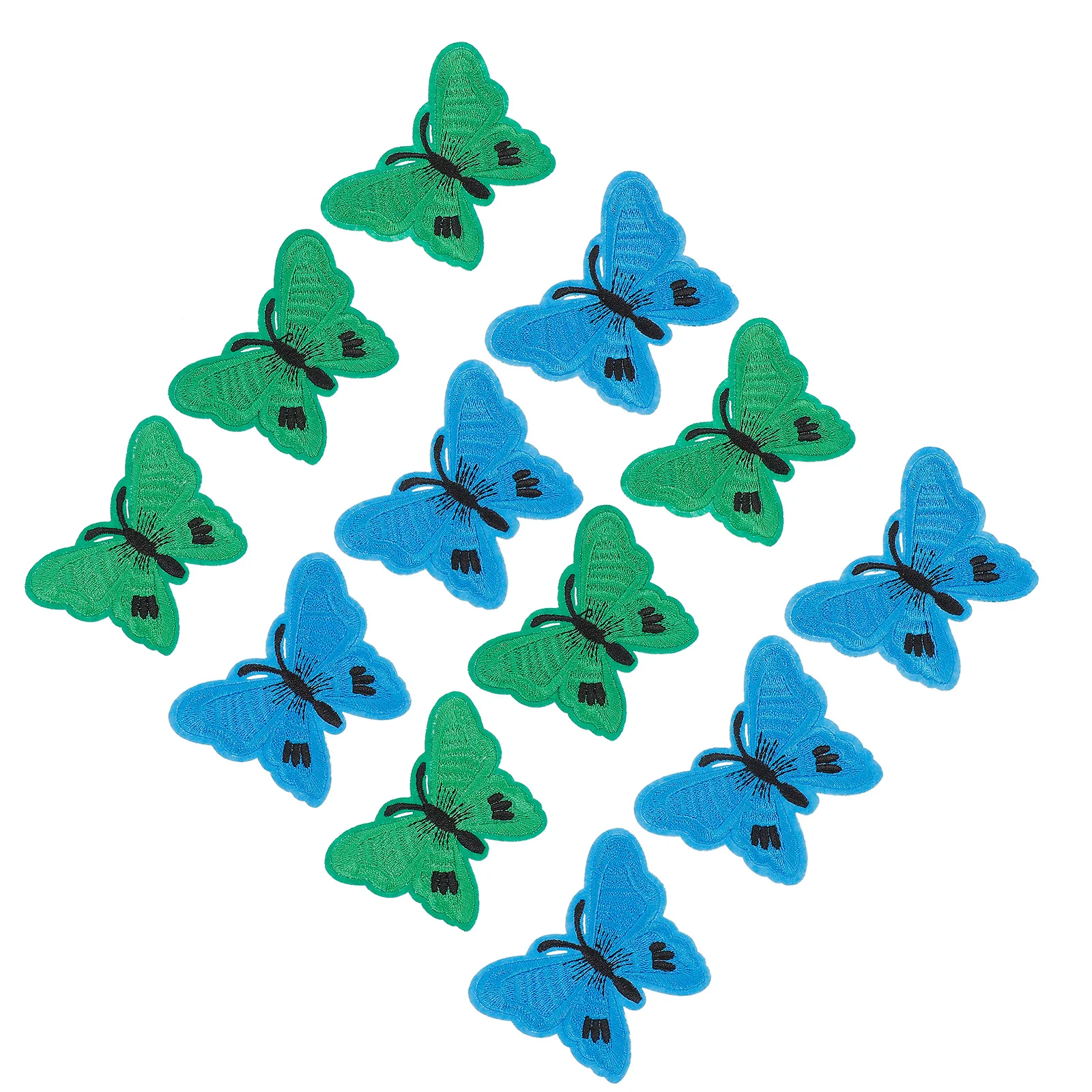 

Cloth Patch Auxiliary Materials Embroidery Repair Patches Decal Butterfly-designed Decoration