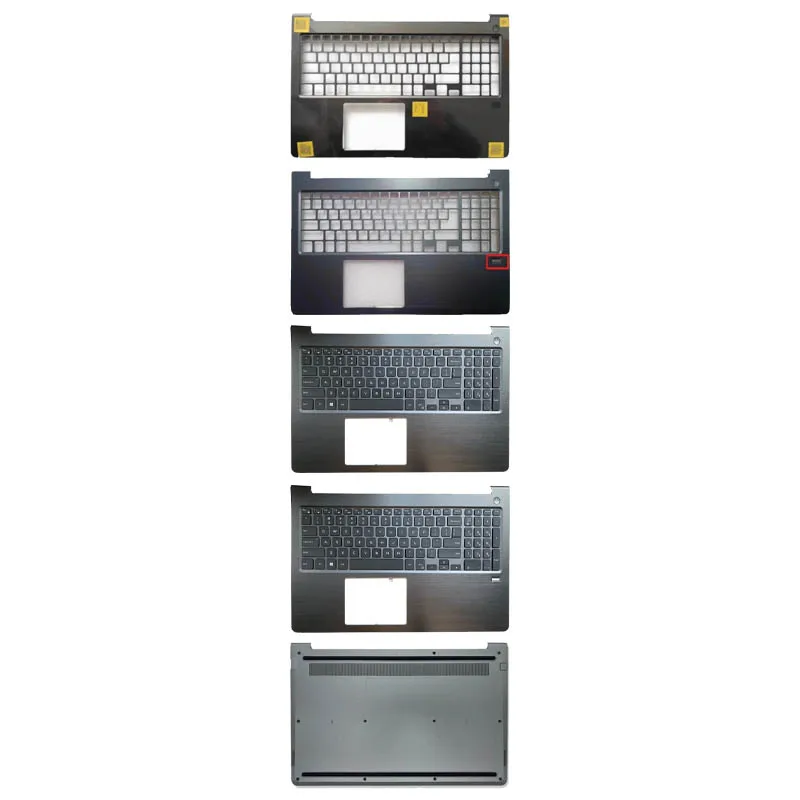 

For Dell Vostro 15 5568 V5568 Laptop upper cover keyboard palm rest case bottom shell lower cover 0JD9FG