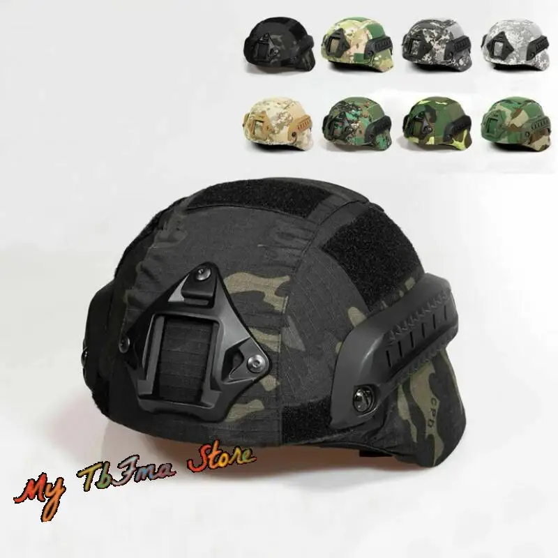 Outdoor Hunting Paintball Tactical Mich 2000 Helmet Cover Camouflage Helmet Cloth For MICH2000 Helmet