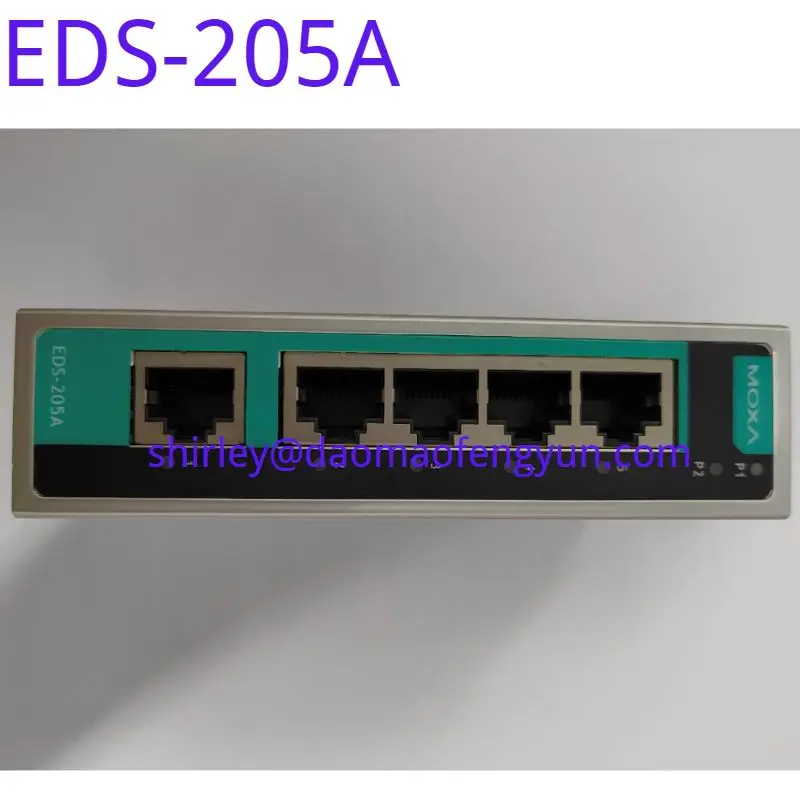 

Used Original MOXA EDS-205A 5-port Unmanaged 100 Gigabit Industrial Ethernet Switch