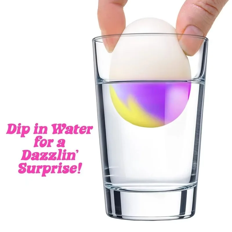 

NeeDoh Dippin Dazzler: Мягкий гелевый фиджет-игрушка для снятия стресса, меняющая цвет при контакте с водой, для детей и взрослых, для снятия тревоги, пасхальный подарок