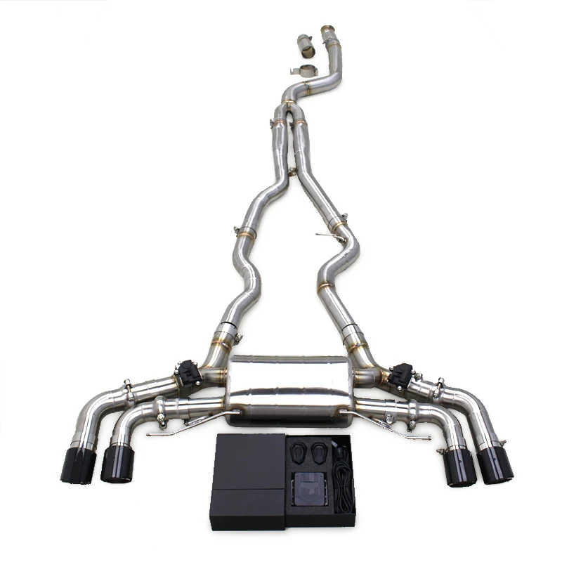 

YD Valved Exhaust System For BMW M240 M240i G42 B58 3.0T 2017-2024 Valvetronic Exhaust Pipes With Valve Remote Control System