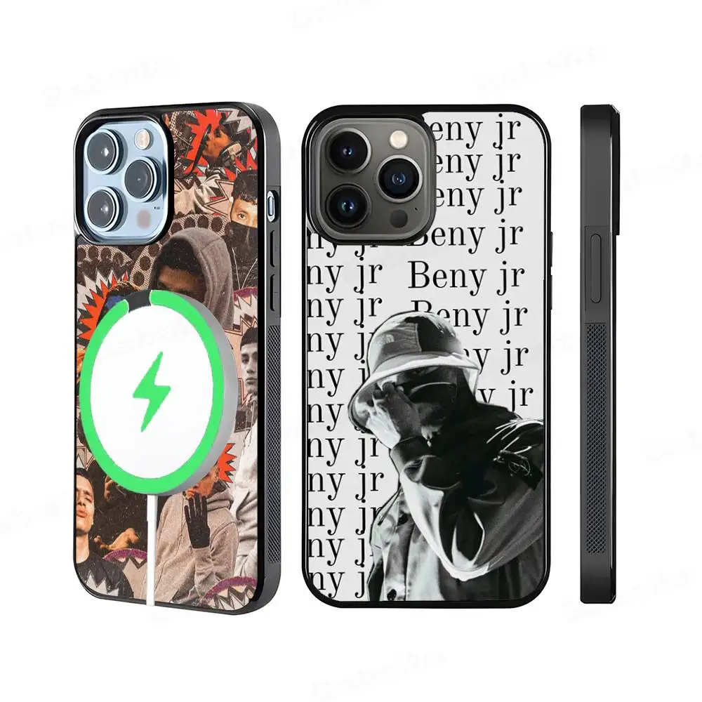 

Rapper B-BENY JR Magsafe Case For IPhone 17 16 Pro Max 15 14 Plus 13 12 11 Wireless Charging Phone Cover