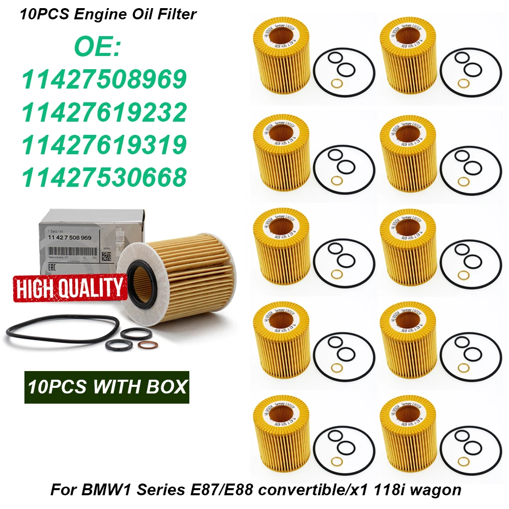 10PCS Oil Filter 11… - image