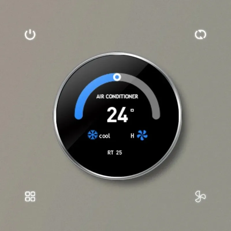 

Smart Knob Thermostat for Air Conditioner Floor Heating 240V Temperature Controller Switch Zigbee Nest Home