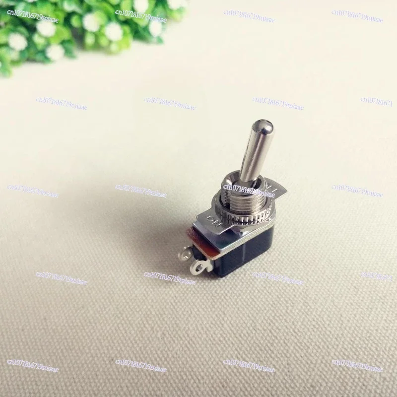 Antique Switch Button 2nd Gear Rocker Lever Small Metal Handle Headlight Modified Racing